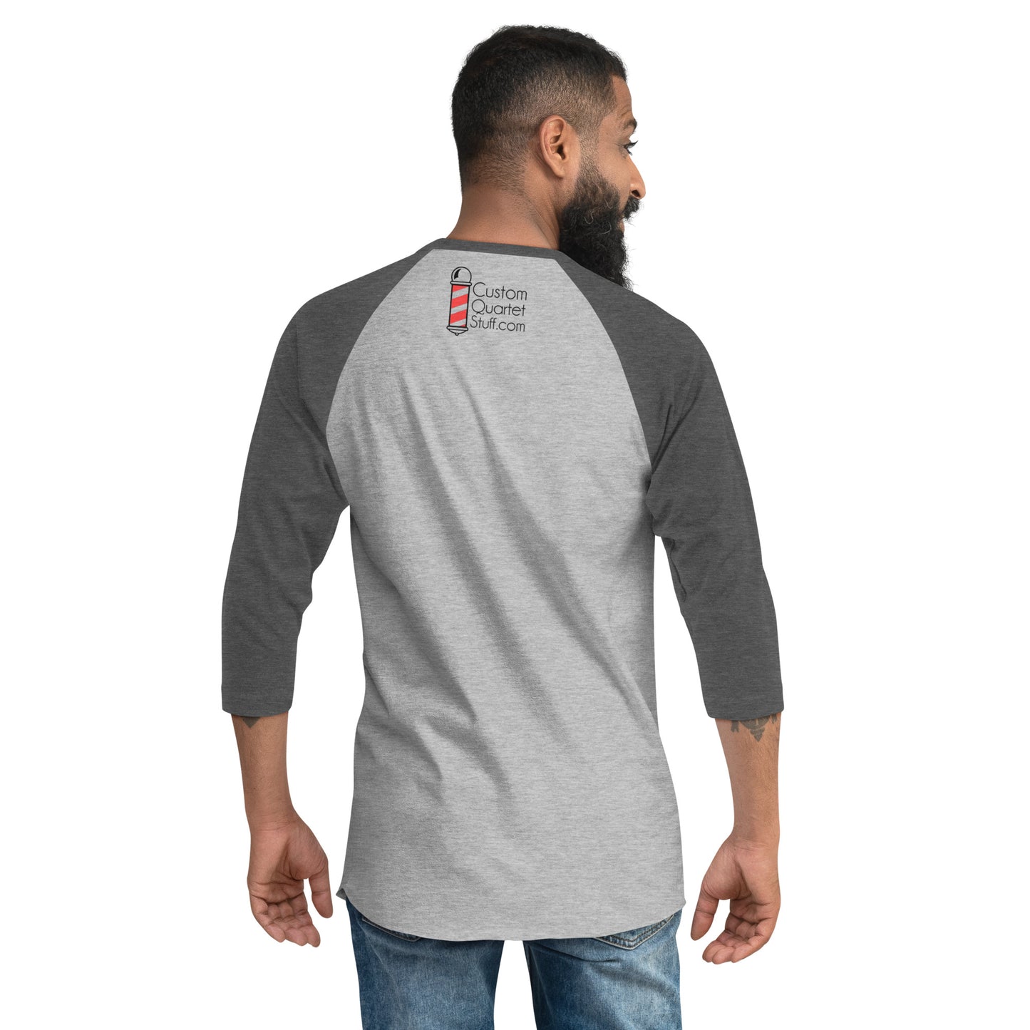 The Core - Printed 3/4 sleeve raglan shirt