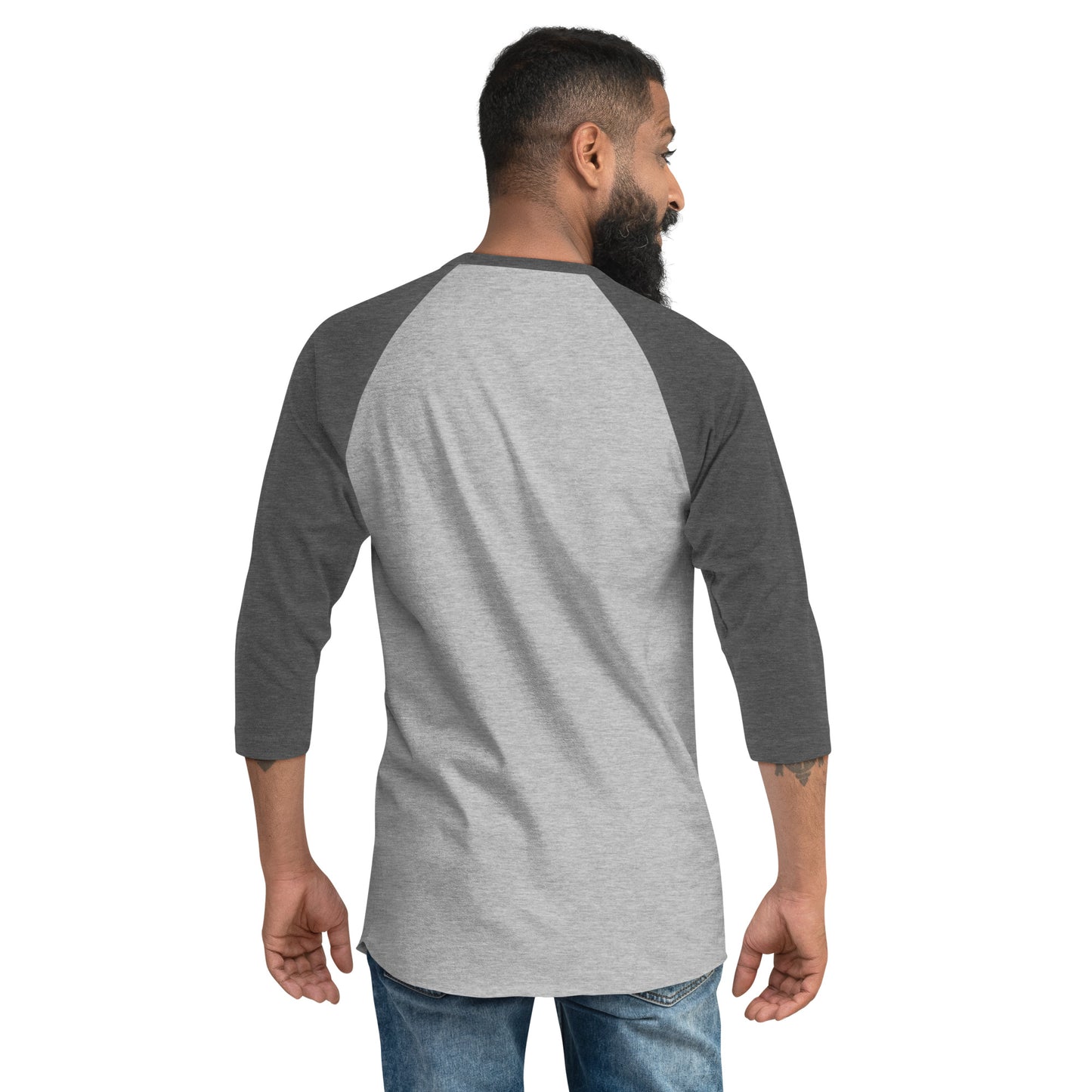 Catalyst - Printed 3/4 sleeve raglan shirt