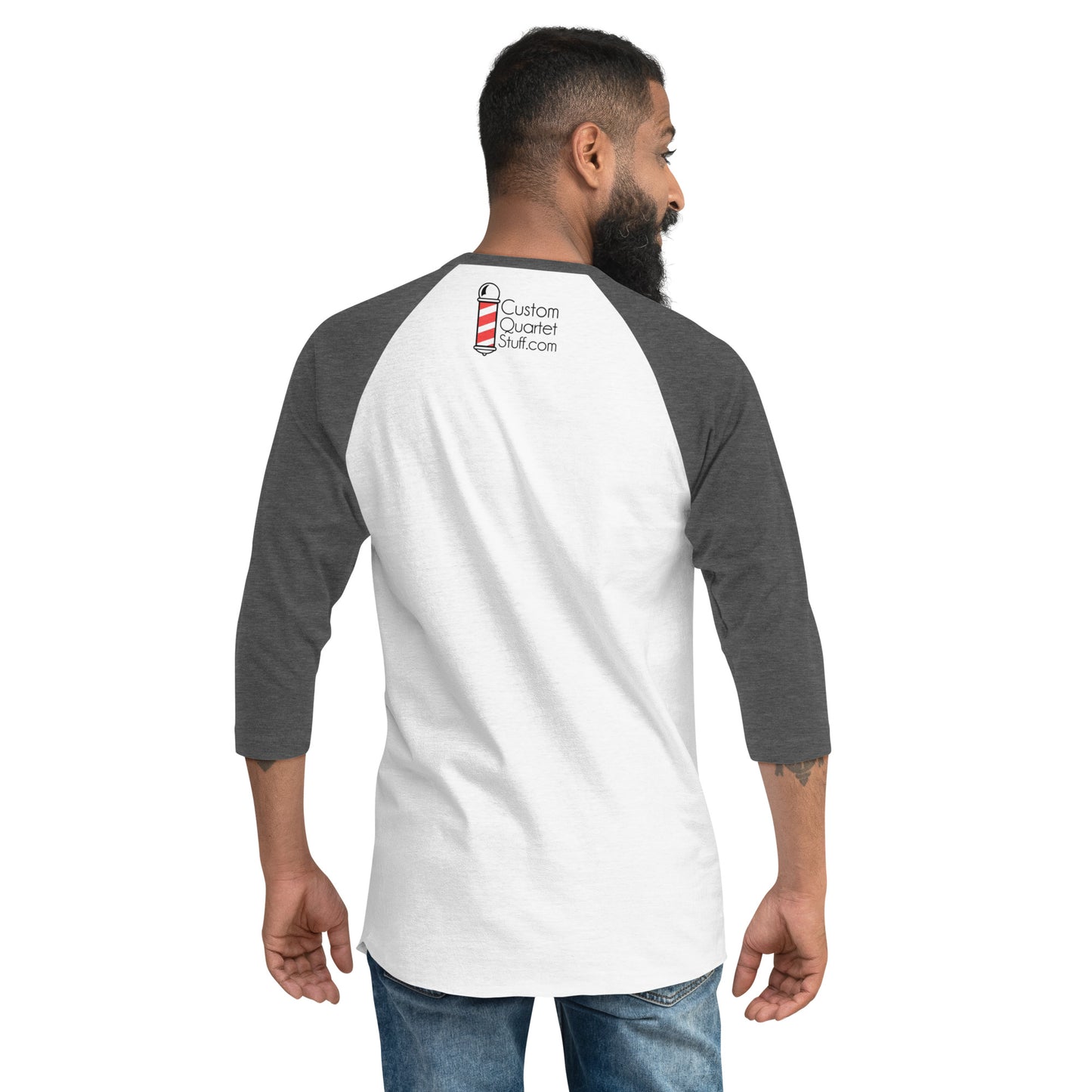 The Core - Printed 3/4 sleeve raglan shirt