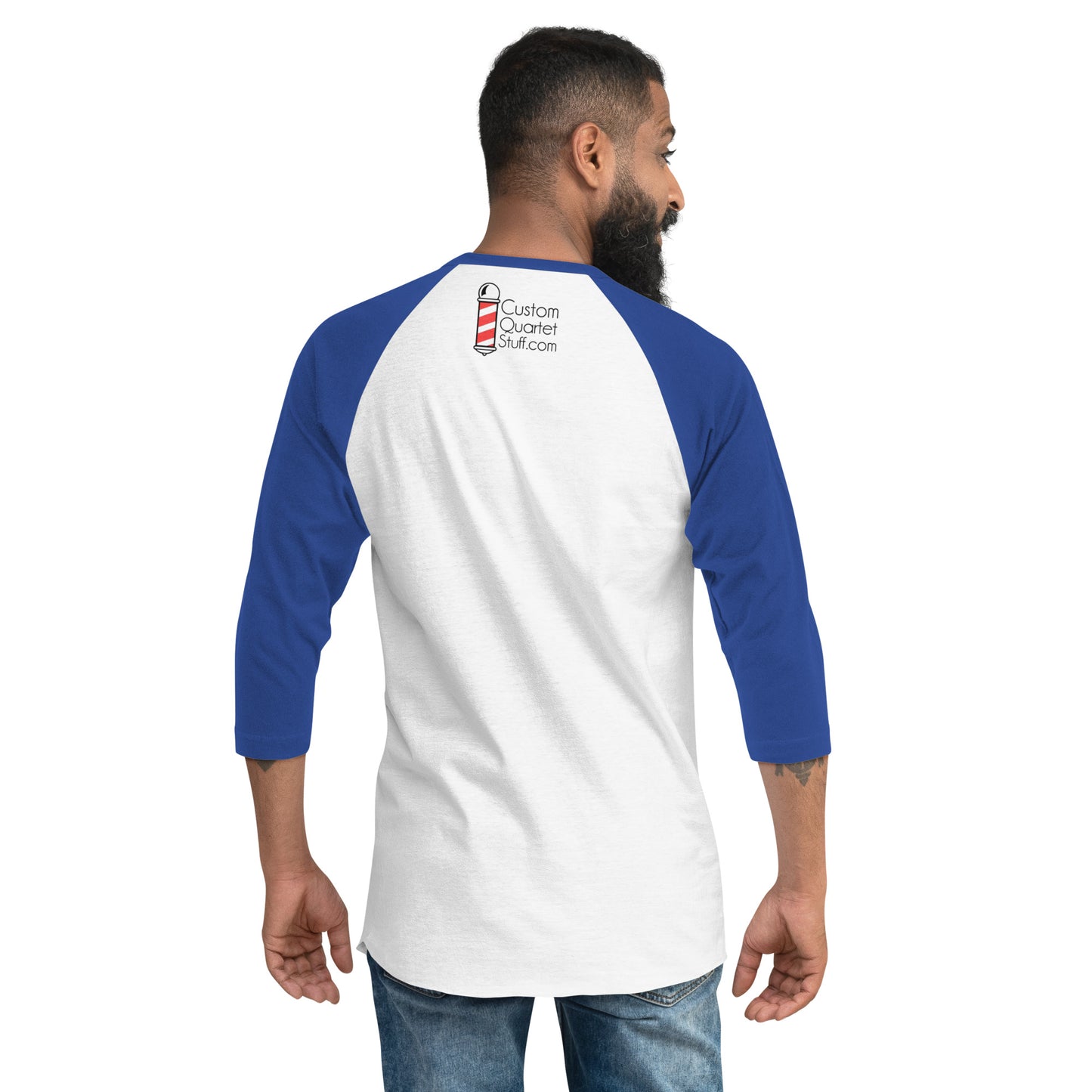 The Core - Printed 3/4 sleeve raglan shirt