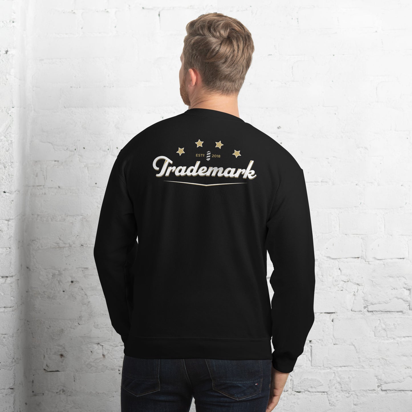 Trademark - Printed Gildan Unisex Sweatshirt