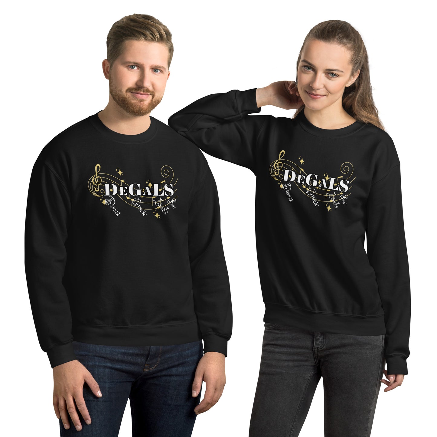 De Gals - Printed Unisex Sweatshirt