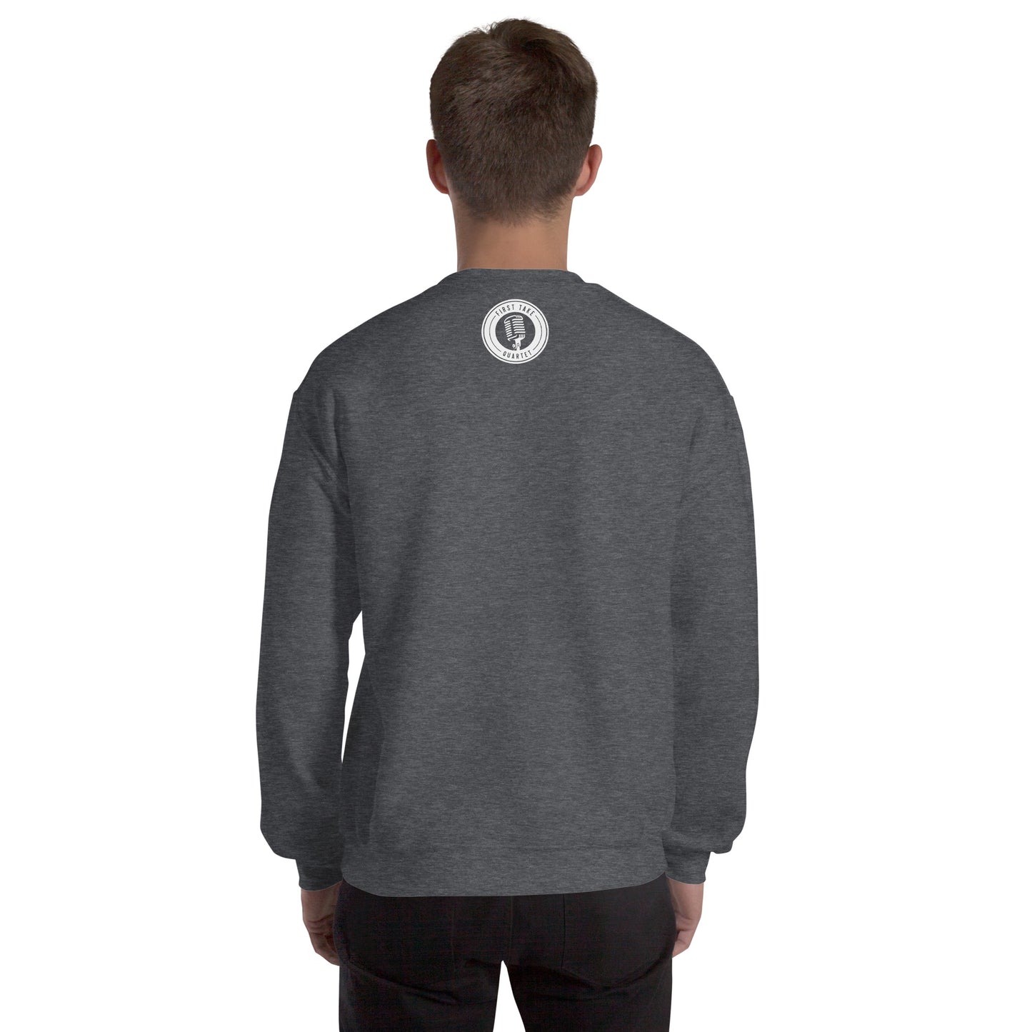 First Take - Printed Gildan Unisex Sweatshirt