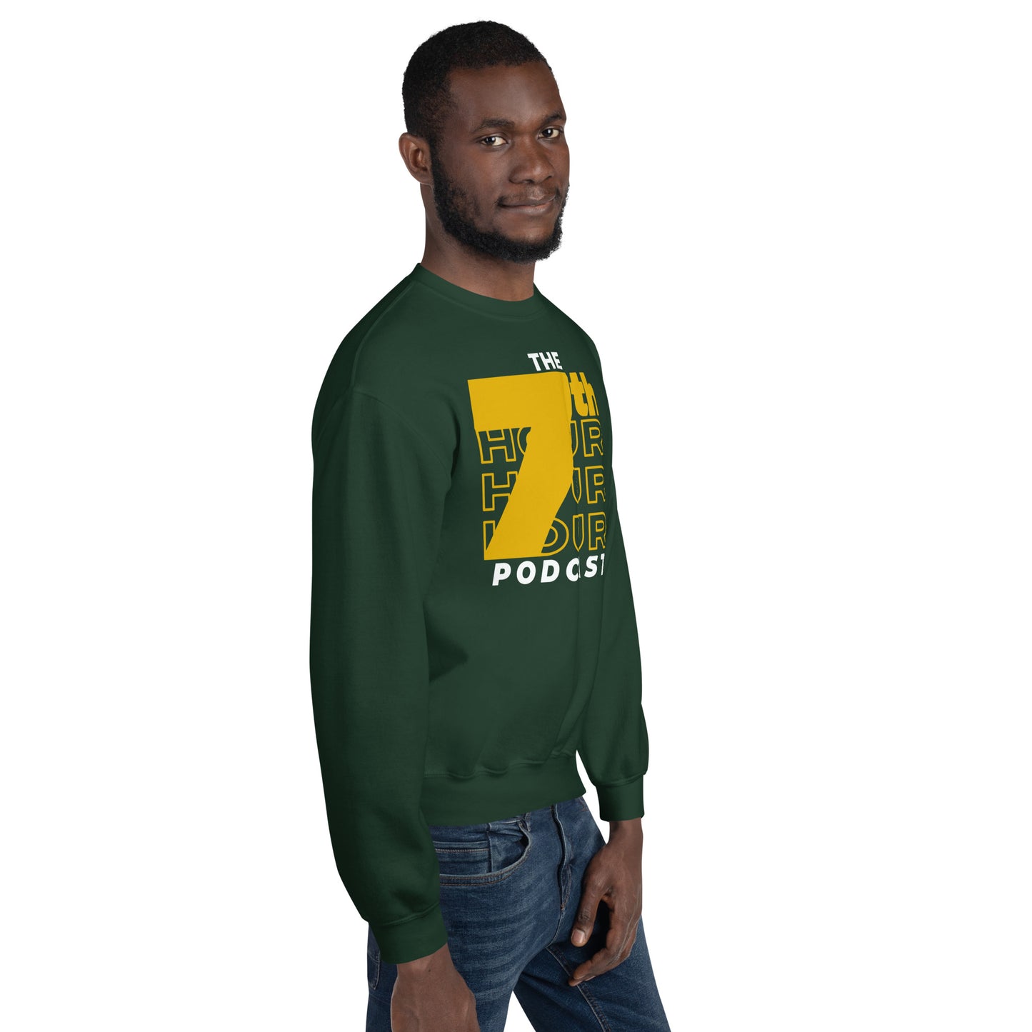 7th Hour Podcast - Printed Gildan Unisex Sweatshirt