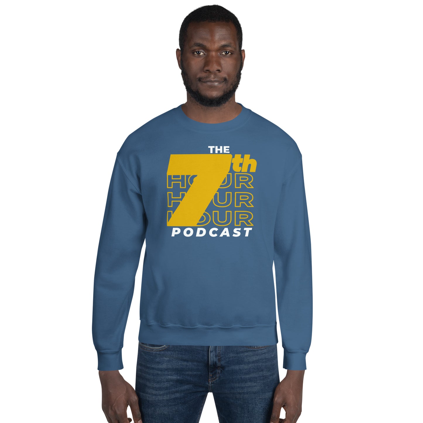 7th Hour Podcast - Printed Gildan Unisex Sweatshirt