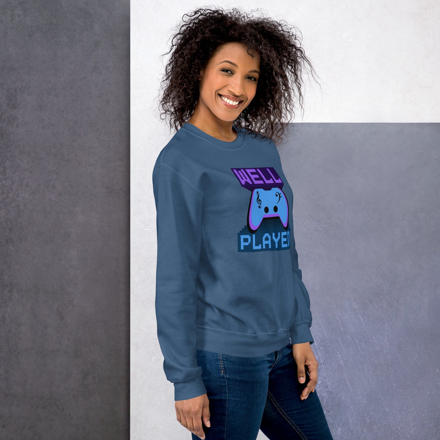 Well Played Printed Unisex Gildan Sweatshirt