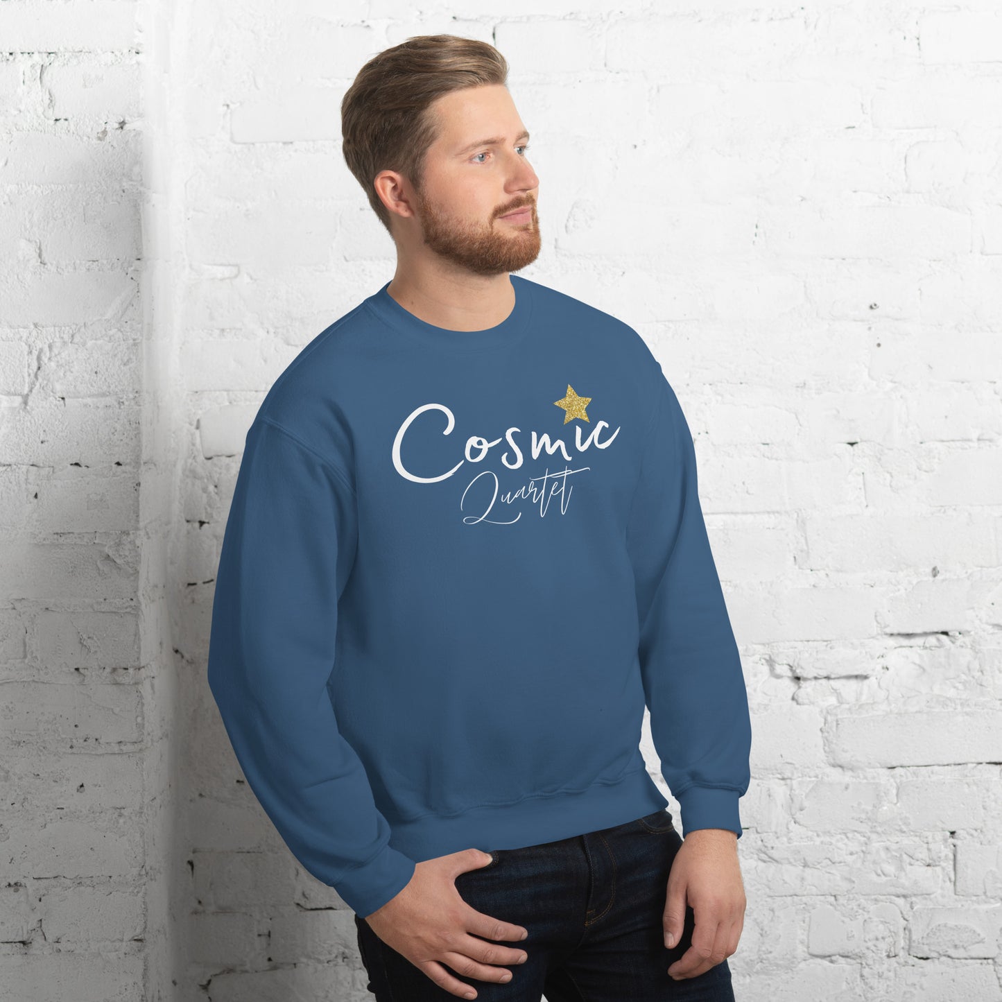 Cosmic - Printed Gildan Unisex Sweatshirt