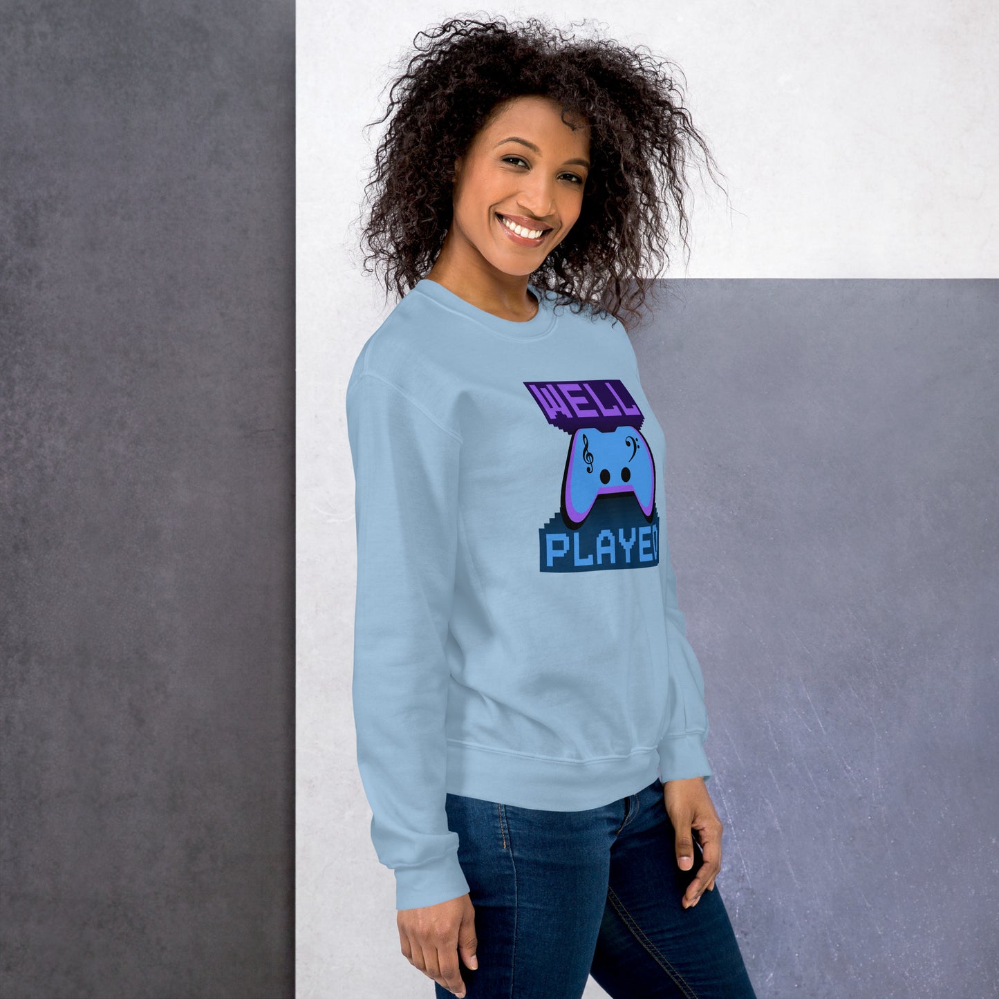 Well Played Printed Unisex Gildan Sweatshirt