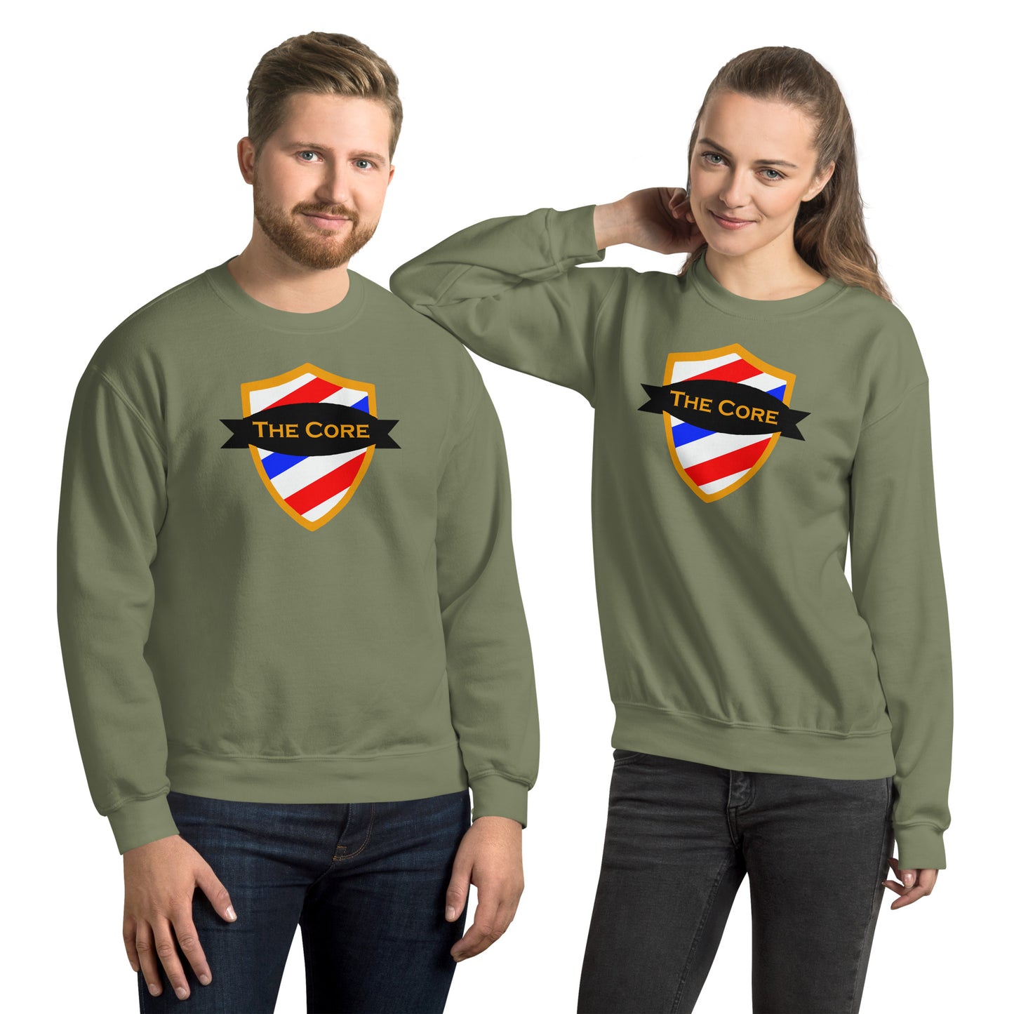 The Core - Printed Gildan Unisex Sweatshirt