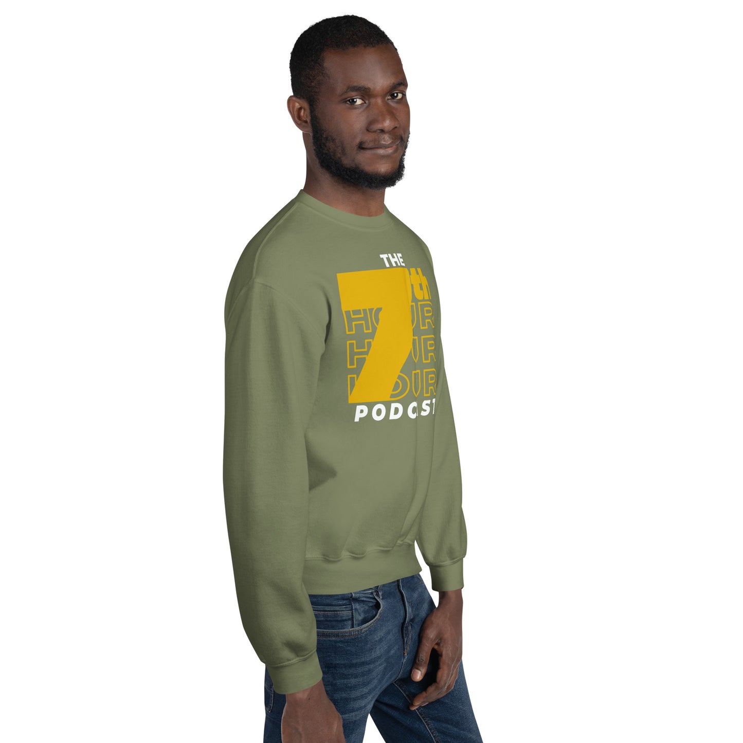 7th Hour Podcast - Printed Gildan Unisex Sweatshirt