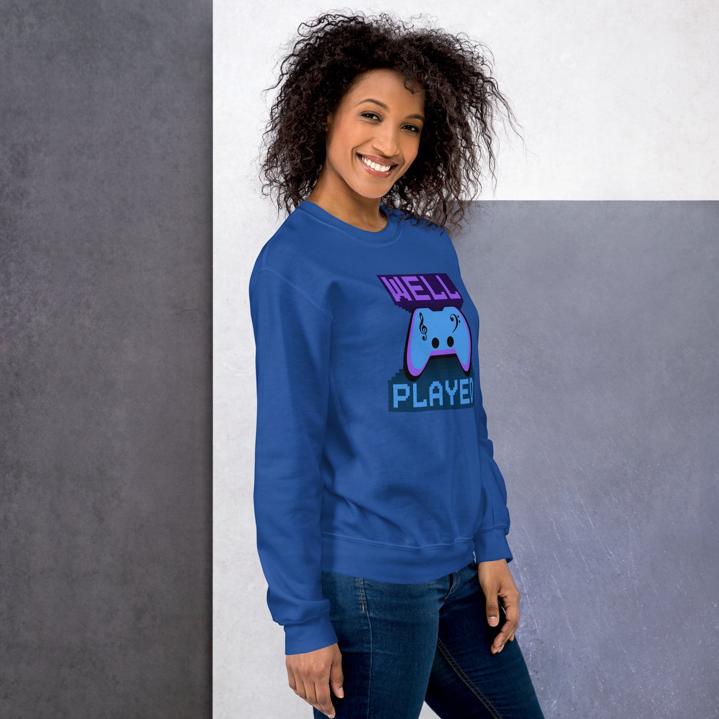 Well Played Printed Unisex Gildan Sweatshirt