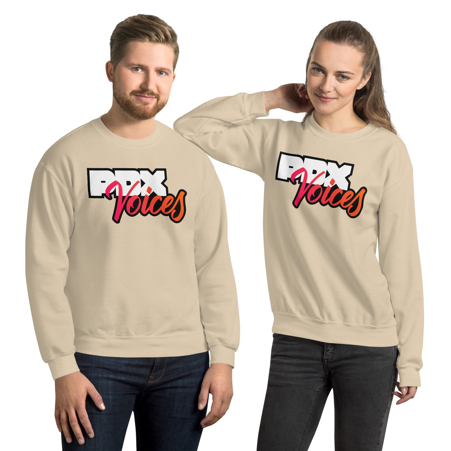 PDX Voices - Printed Unisex Sweatshirt