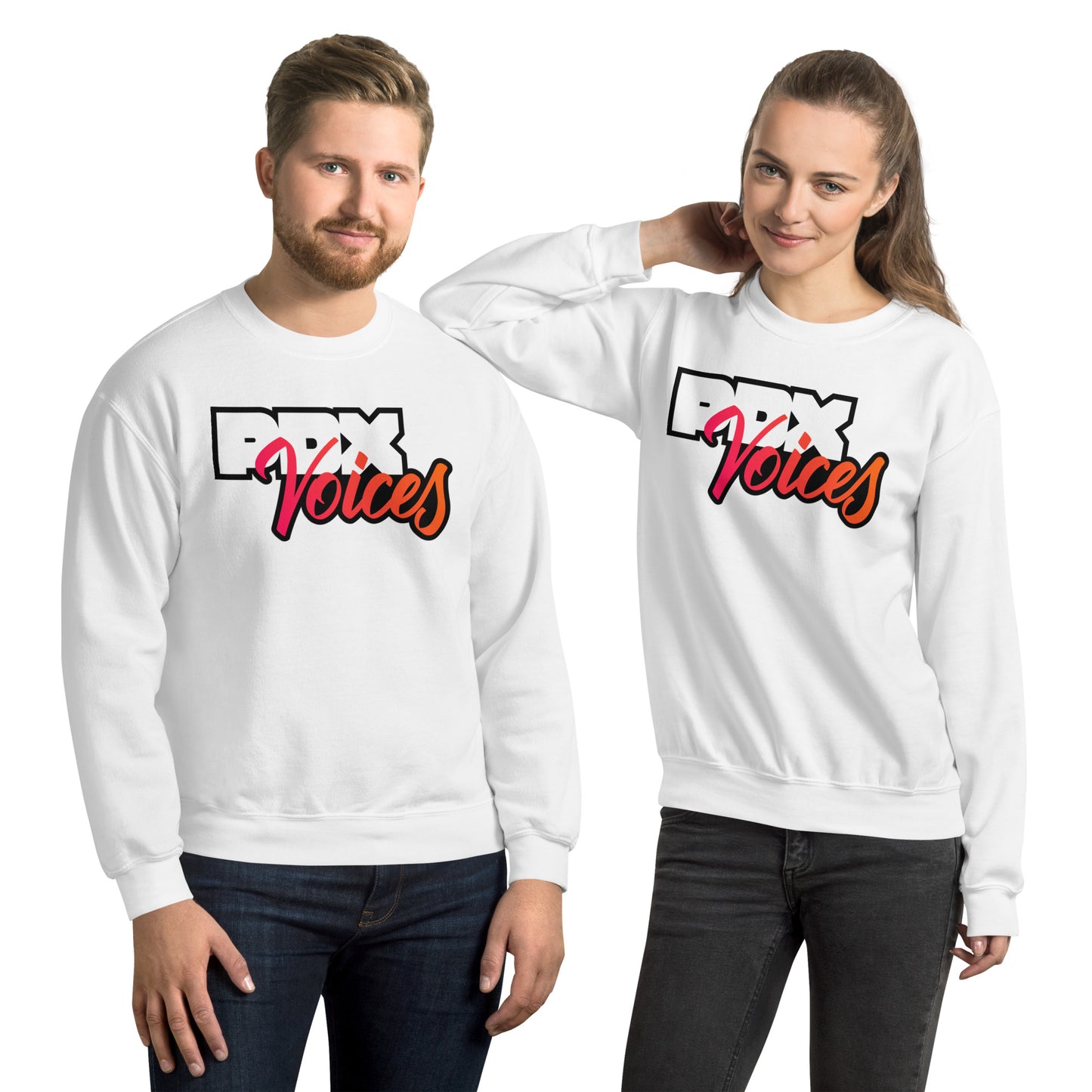 PDX Voices - Printed Unisex Sweatshirt