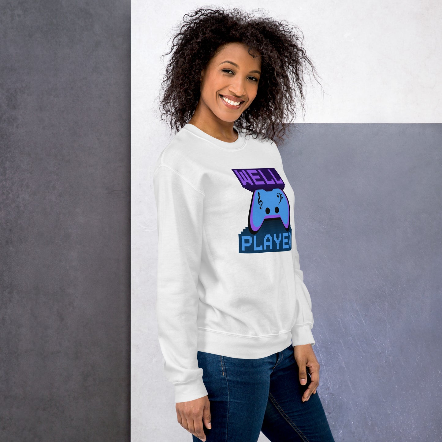 Well Played Printed Unisex Gildan Sweatshirt