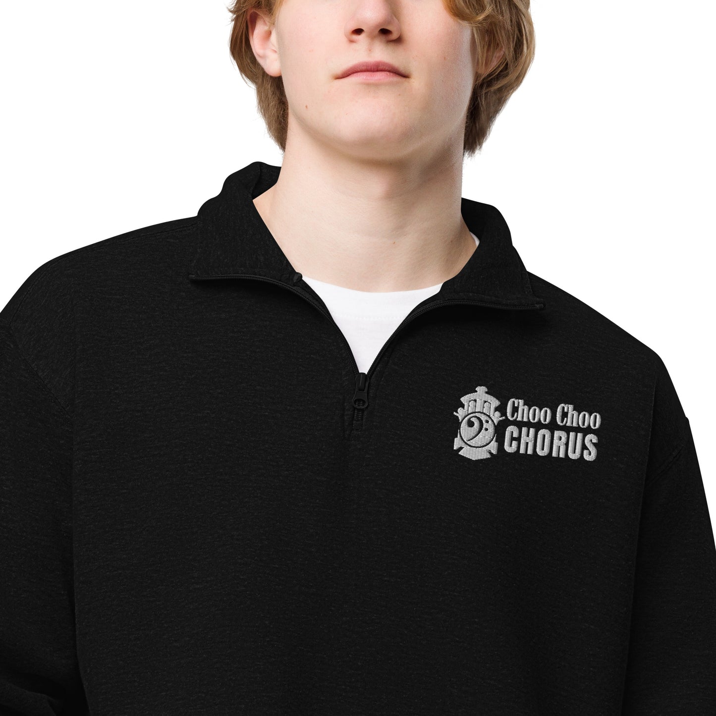 Choo Choo Chorus - Embroidered Unisex fleece pullover