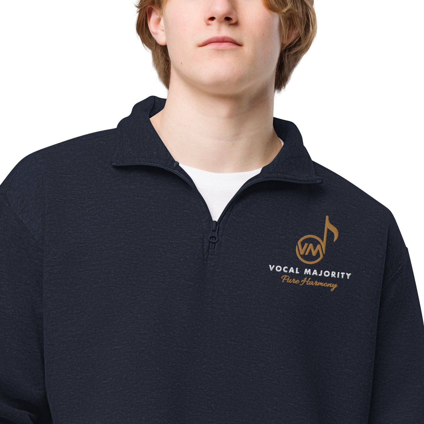 Vocal Majority - Embroidered Unisex fleece pullover