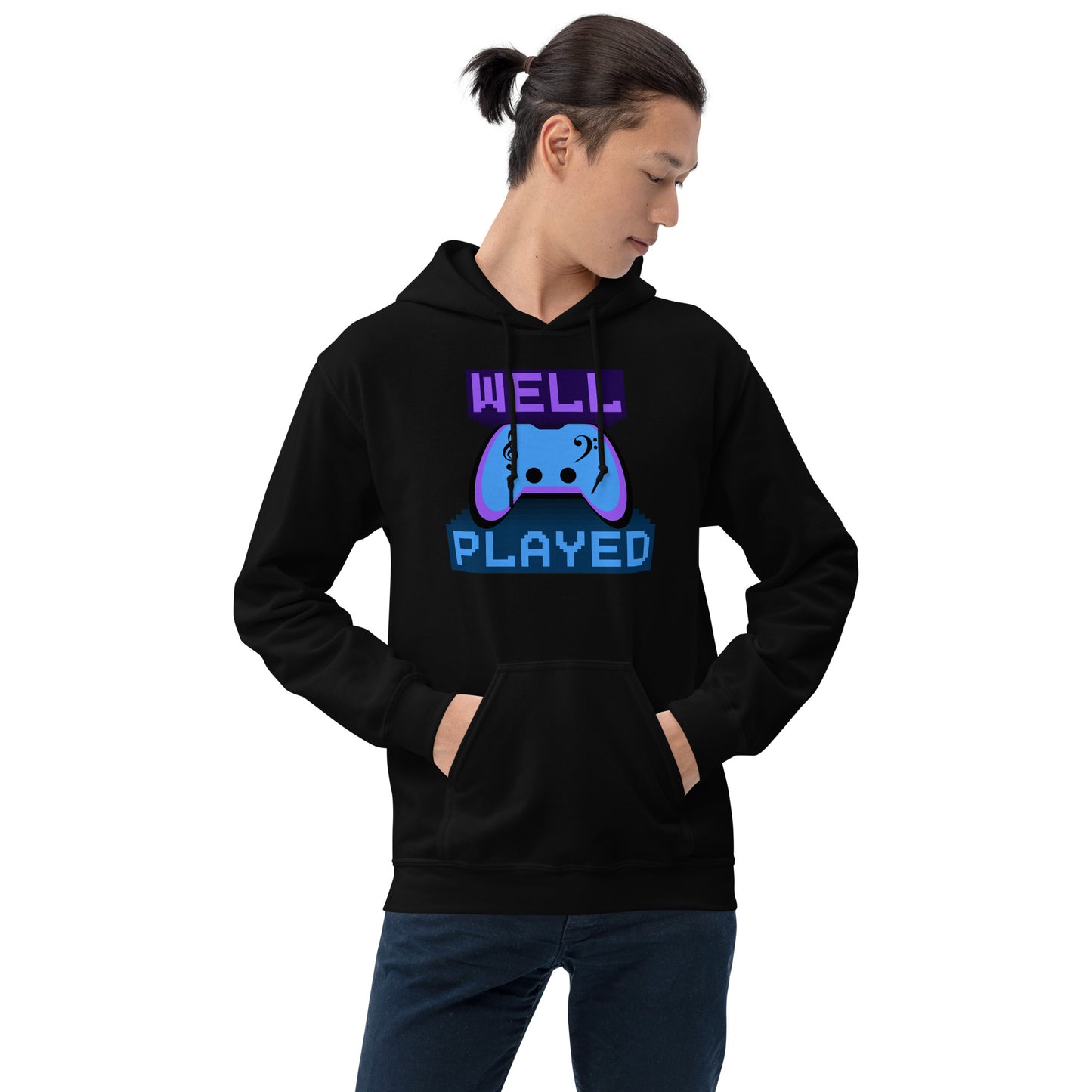 Well Played Printed Gildan Unisex Hoodie