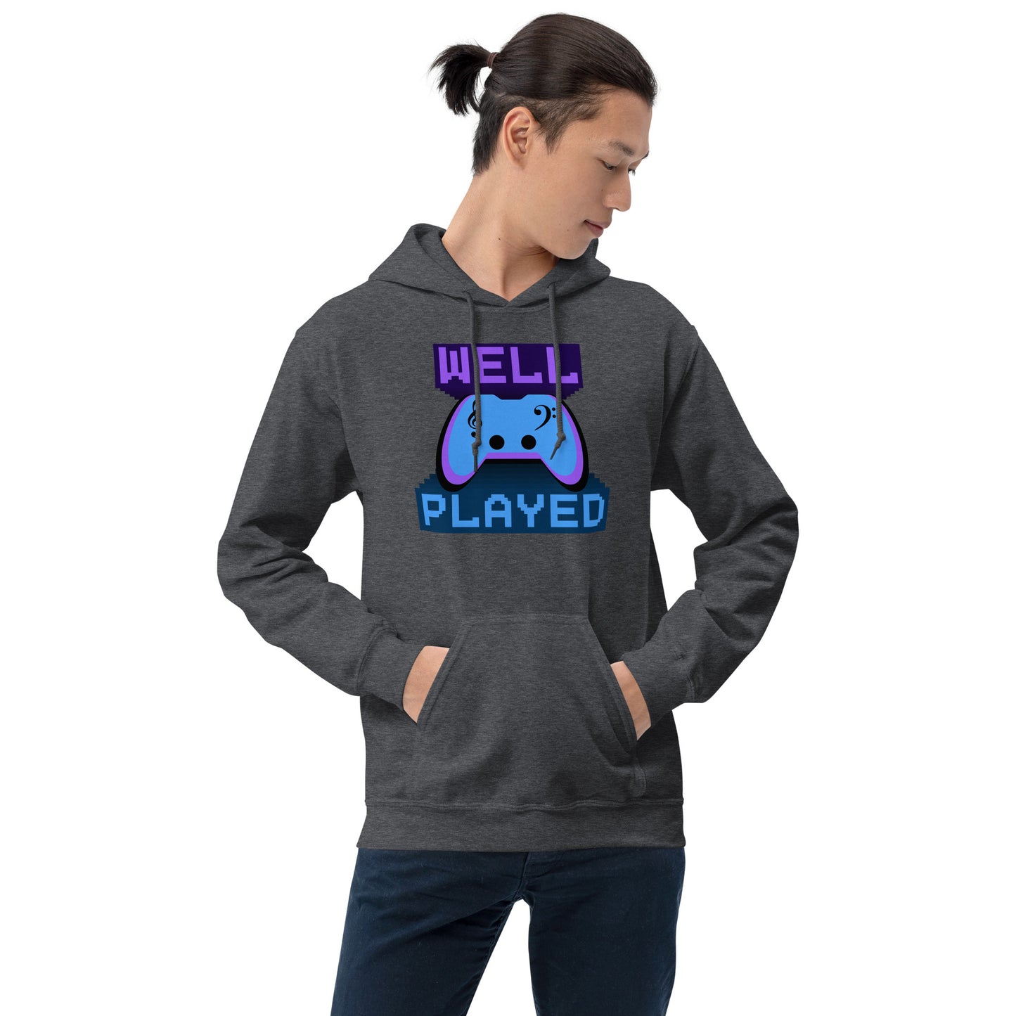 Well Played Printed Gildan Unisex Hoodie