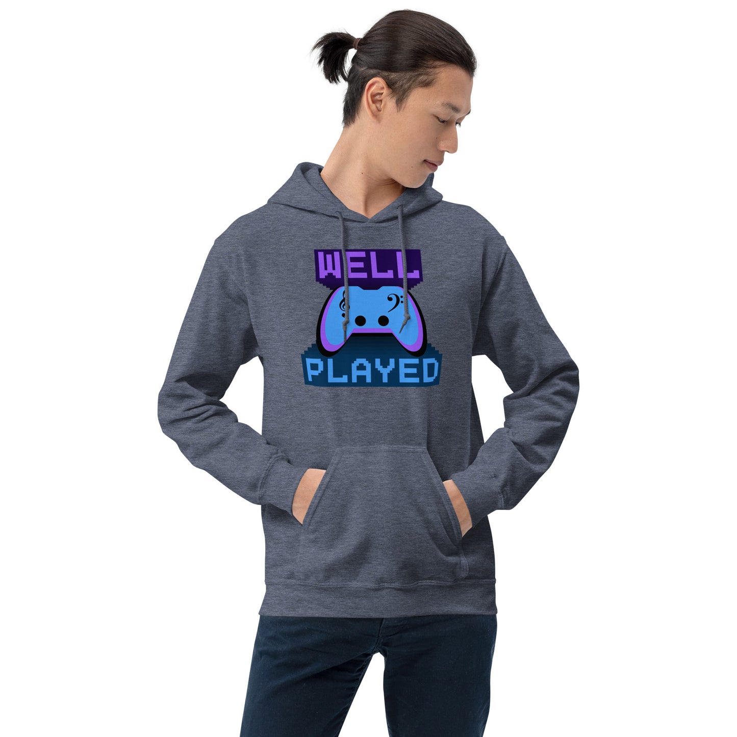 Well Played Printed Gildan Unisex Hoodie