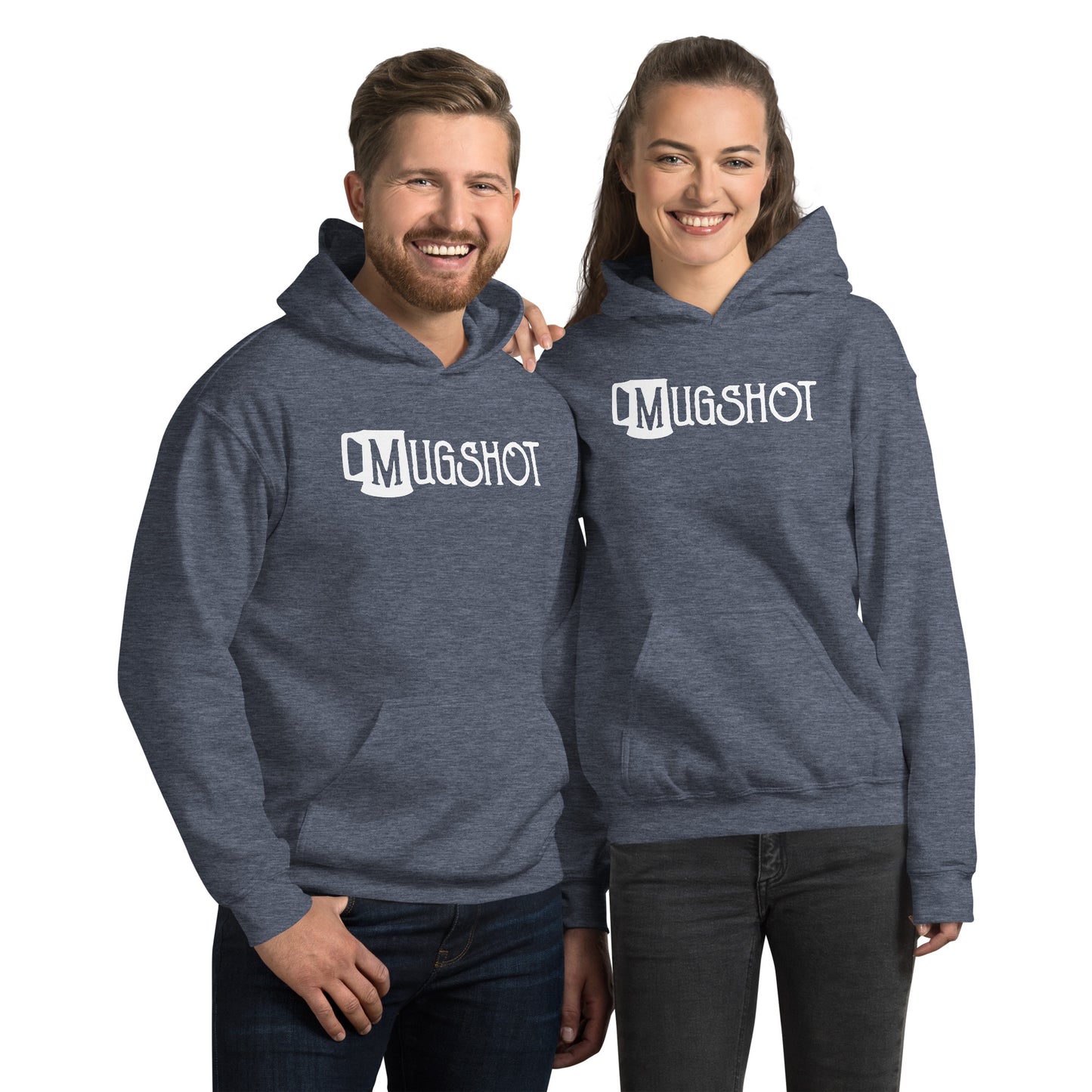 Mugshot Printed Gildan Unisex Hoodie