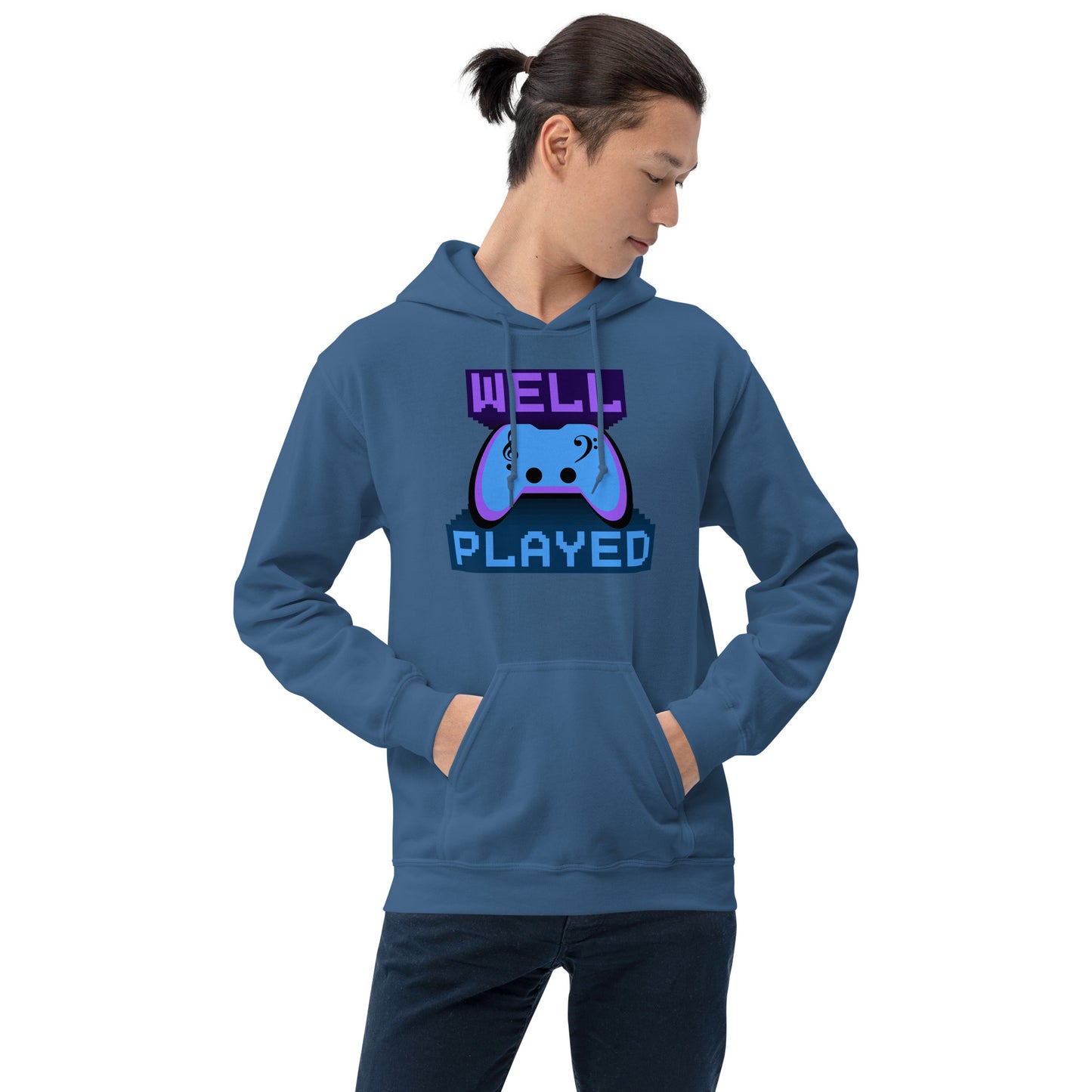 Well Played Printed Gildan Unisex Hoodie