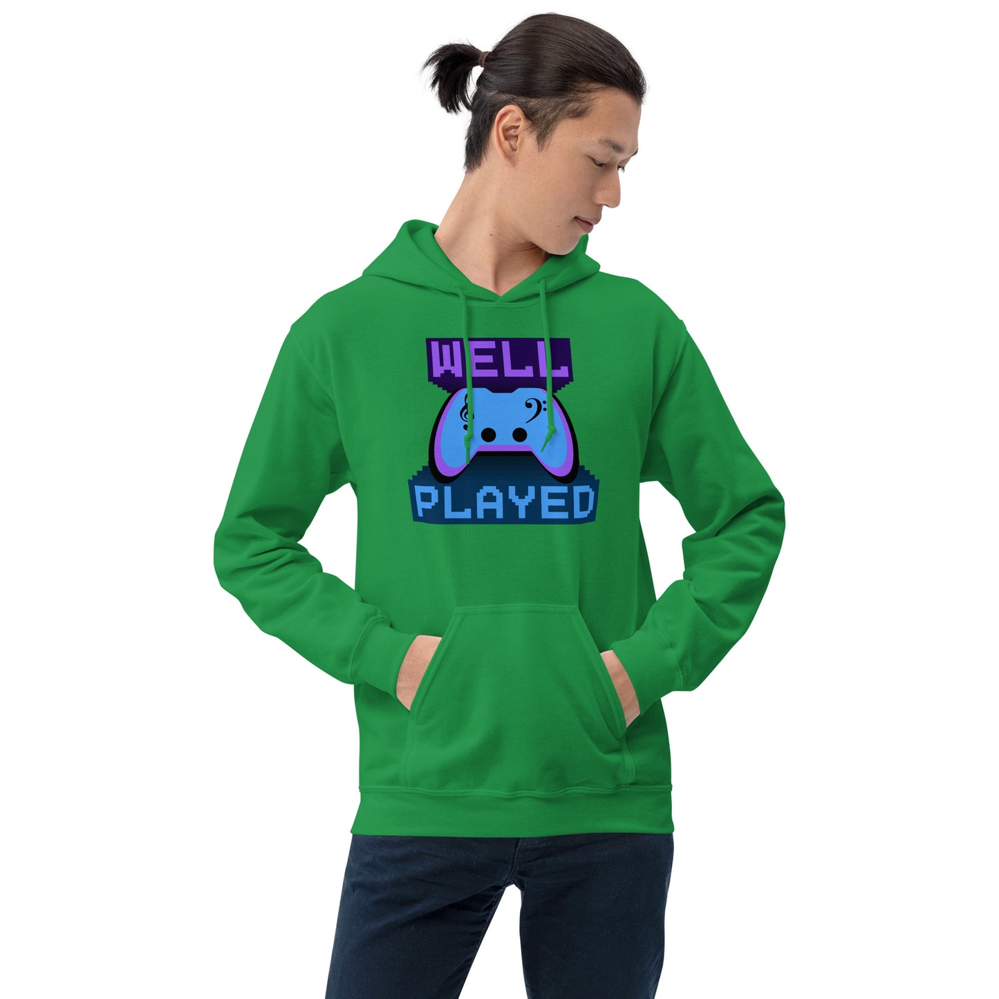 Well Played Printed Gildan Unisex Hoodie