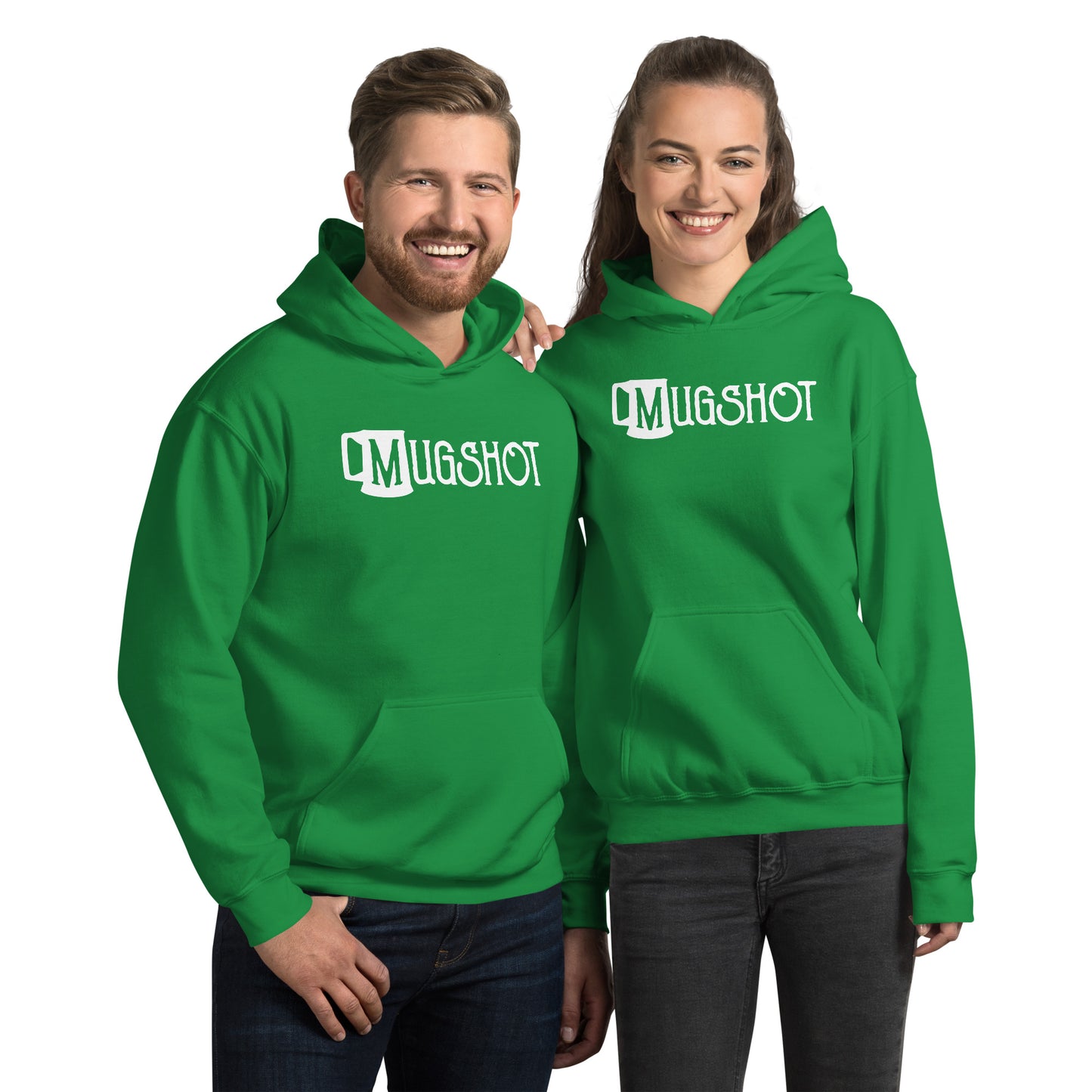 Mugshot Printed Gildan Unisex Hoodie