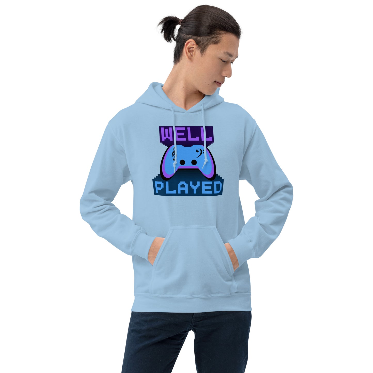 Well Played Printed Gildan Unisex Hoodie