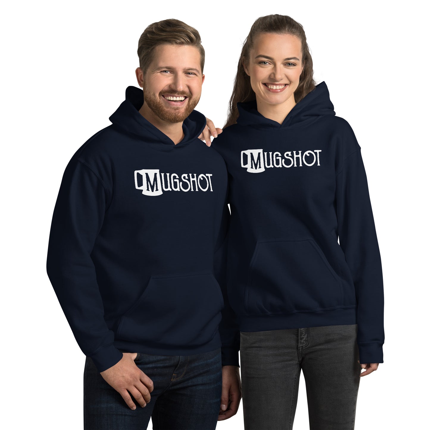 Mugshot Printed Gildan Unisex Hoodie