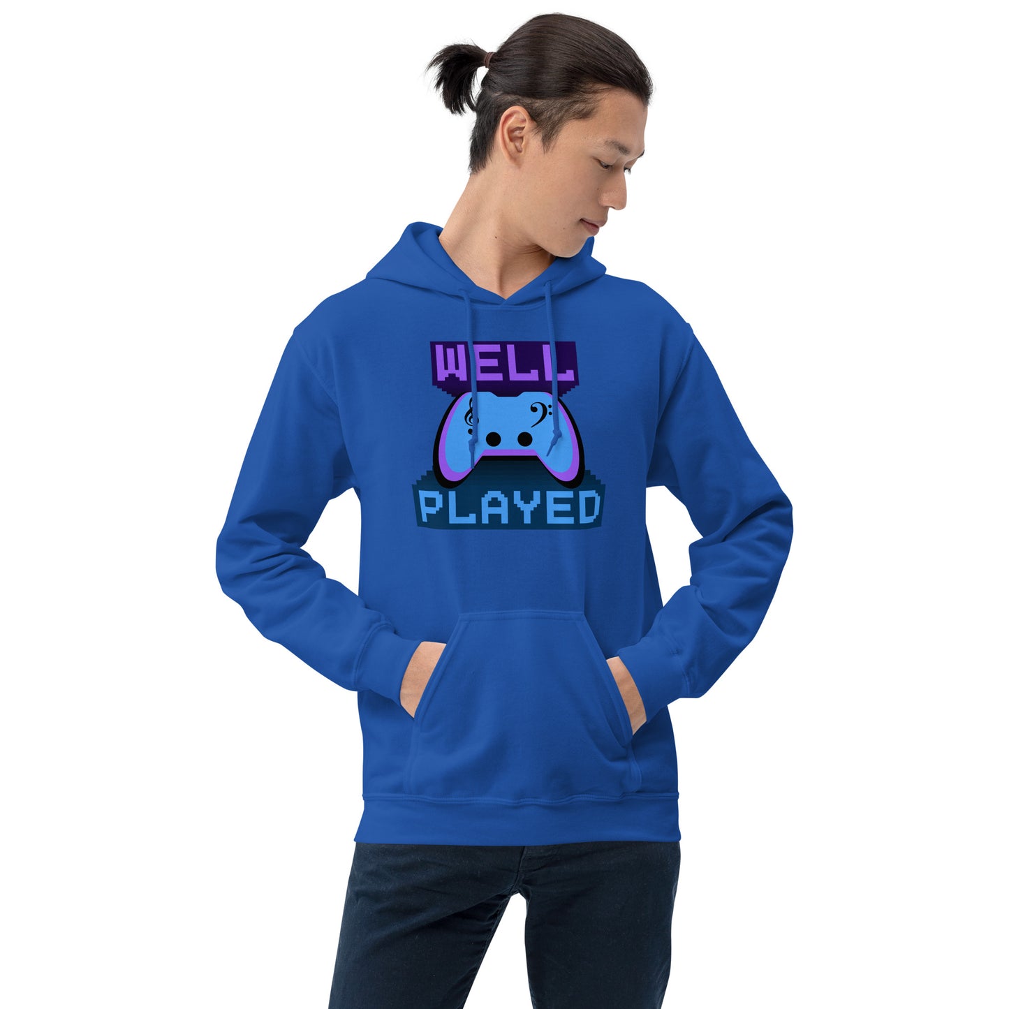 Well Played Printed Gildan Unisex Hoodie