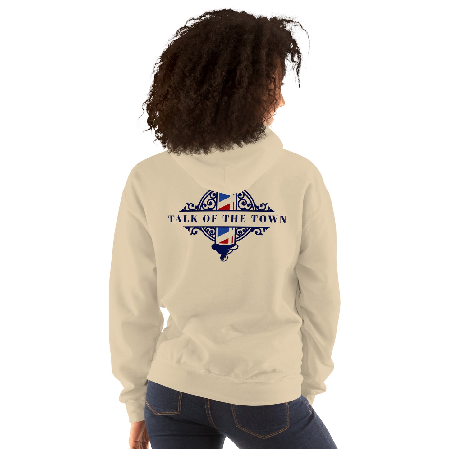 Talk of the Town - Printed Gildan Unisex Hoodie