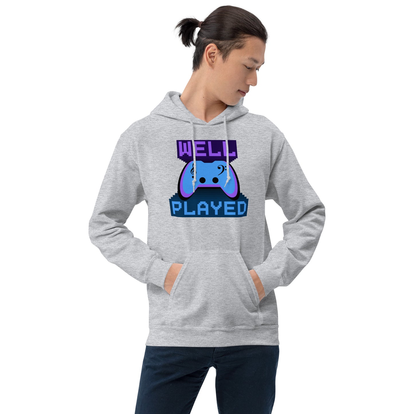 Well Played Printed Gildan Unisex Hoodie