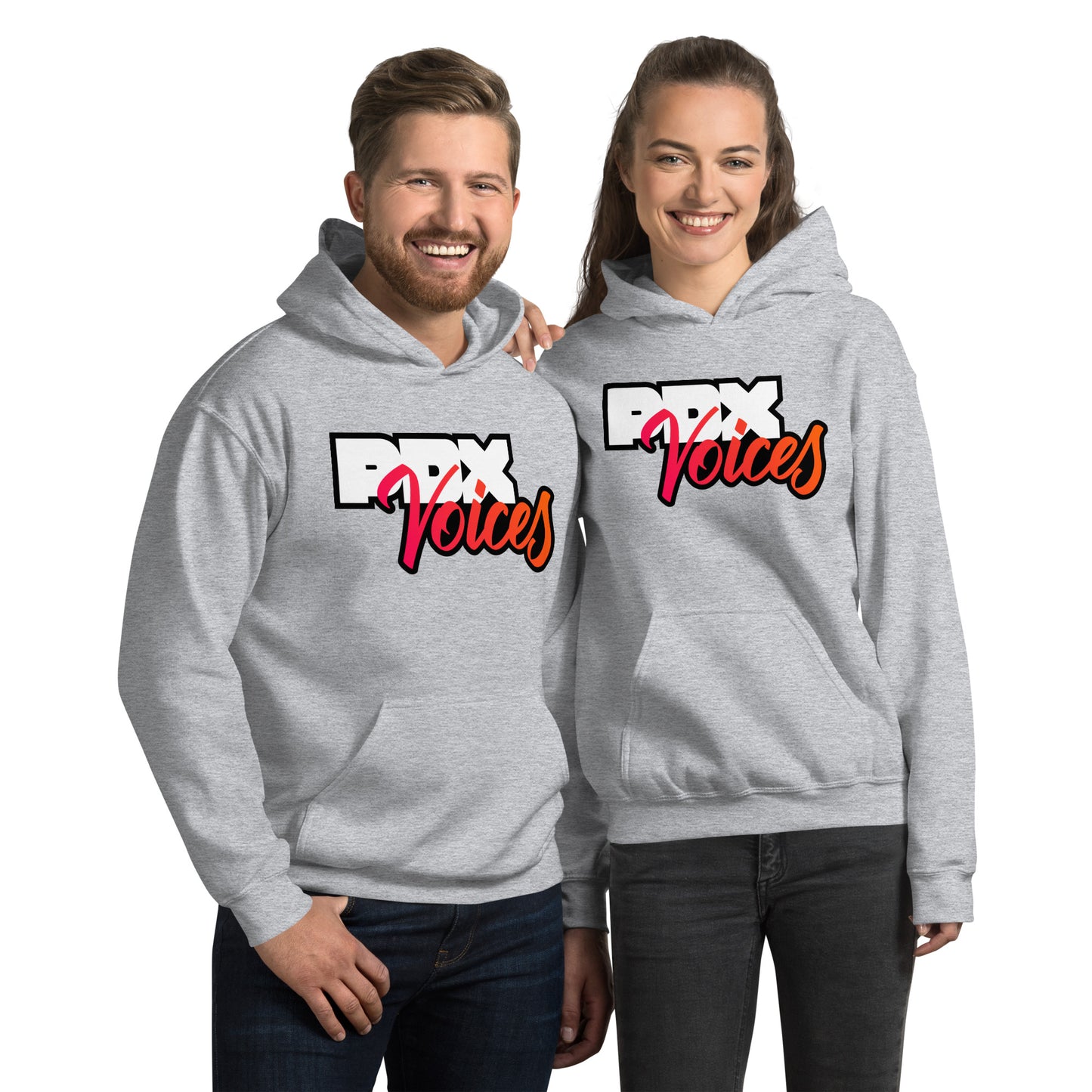 PDX Voices - Printed Unisex Hoodie