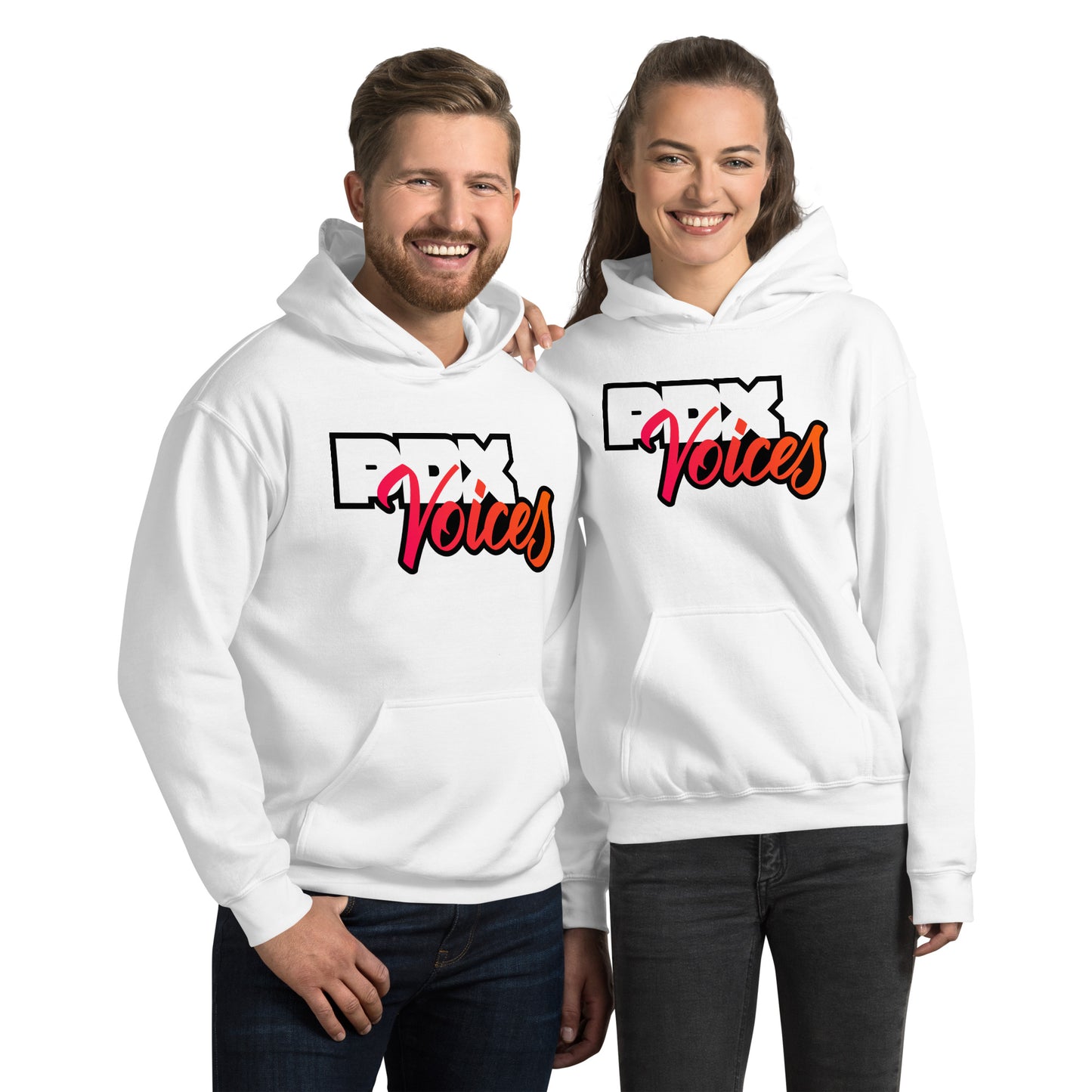 PDX Voices - Printed Unisex Hoodie