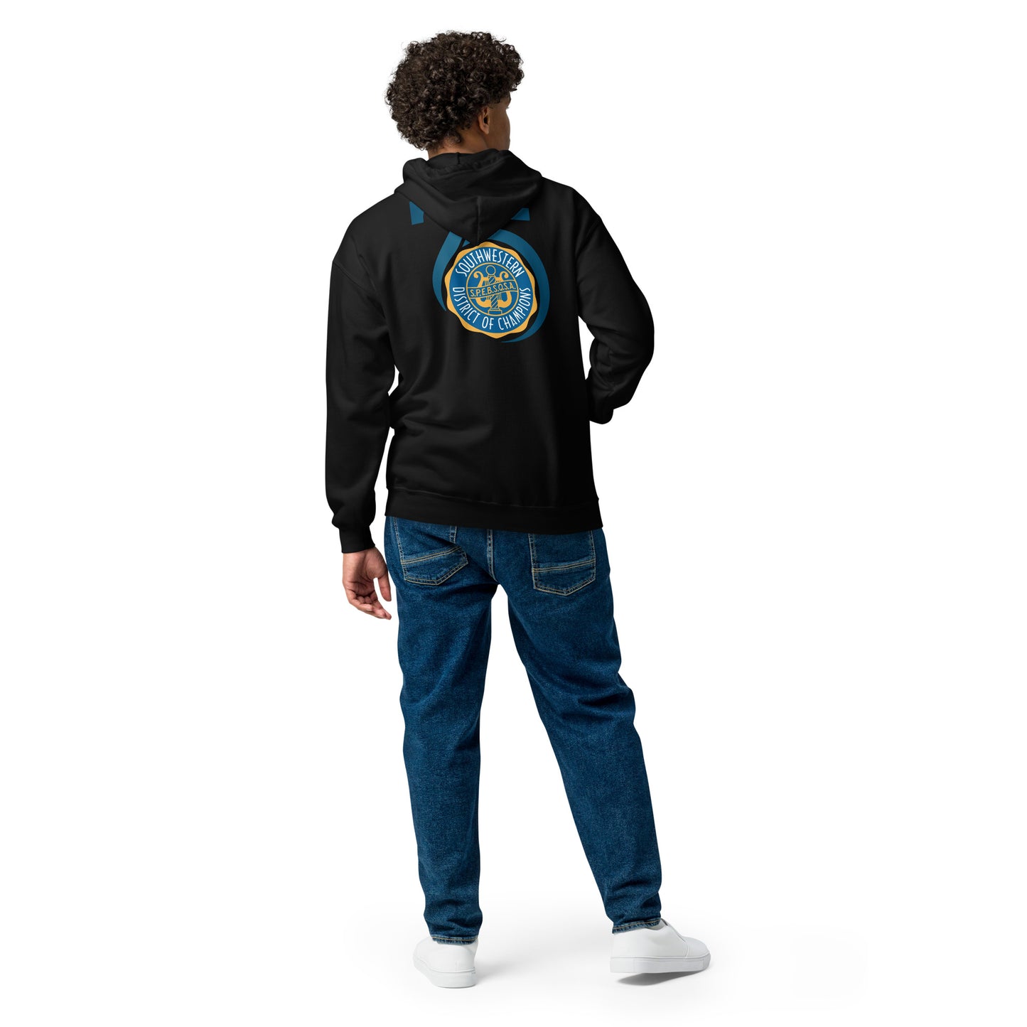 SWD - 75th Anniversary Printed Unisex heavy blend zip hoodie