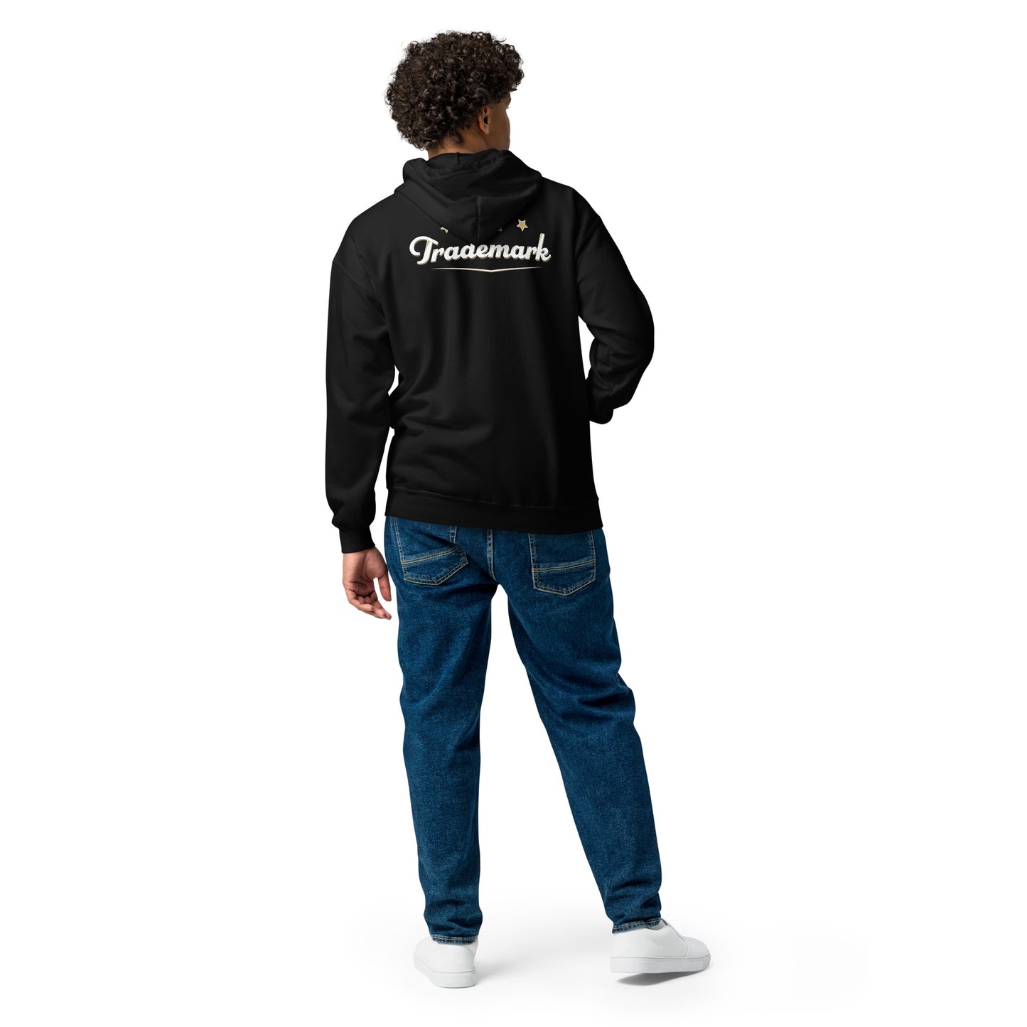 Trademark - Printed Unisex heavy blend zip hoodie