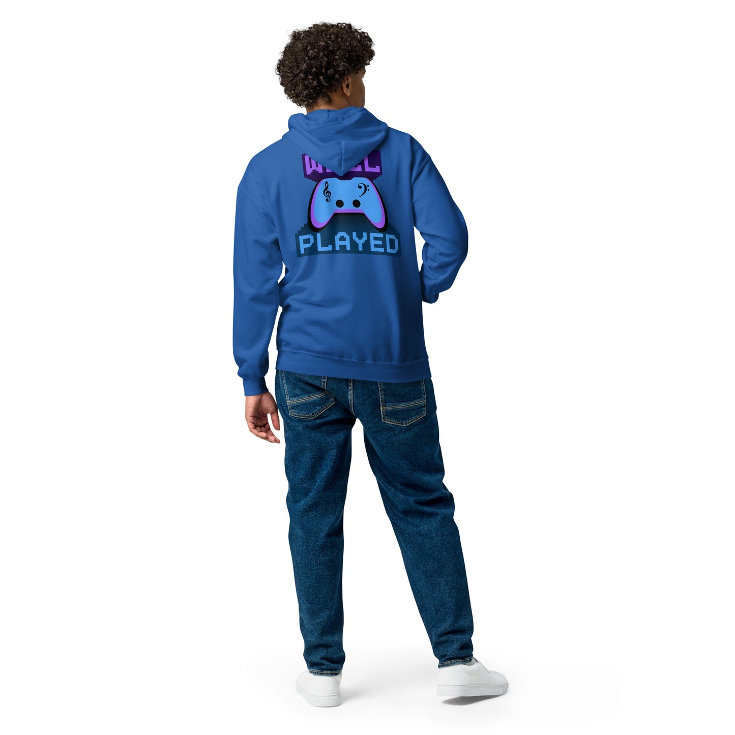 Well Played Printed Unisex heavy blend zip hoodie