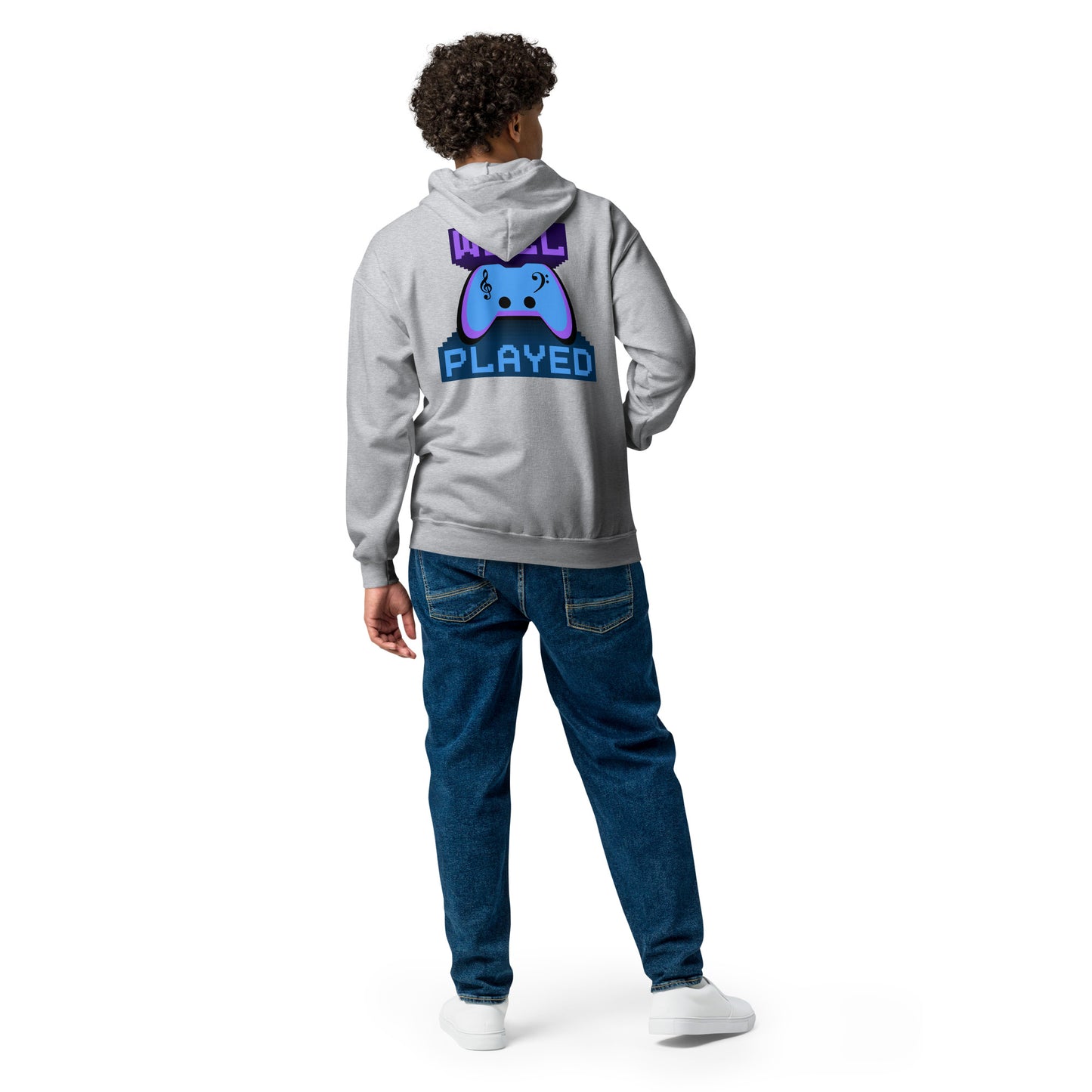 Well Played Printed Unisex heavy blend zip hoodie