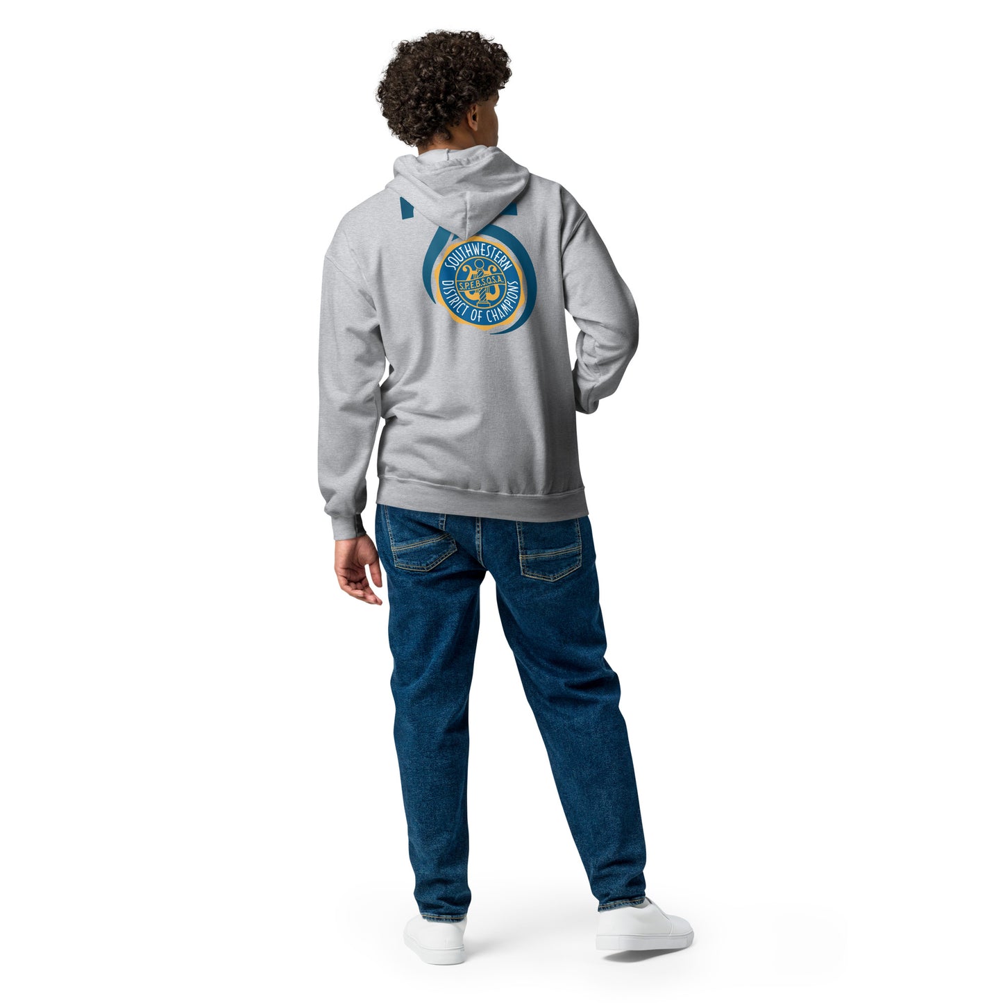 SWD - 75th Anniversary Printed Unisex heavy blend zip hoodie