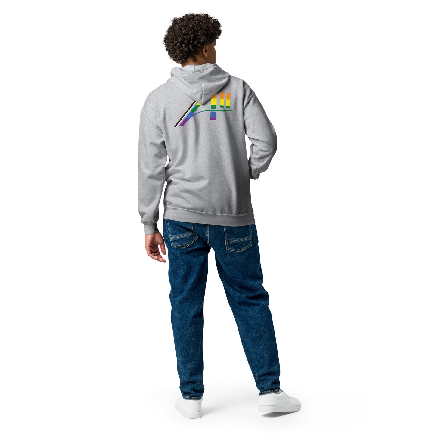 The Alliance - Pride Logo Unisex heavy blend zip hoodie