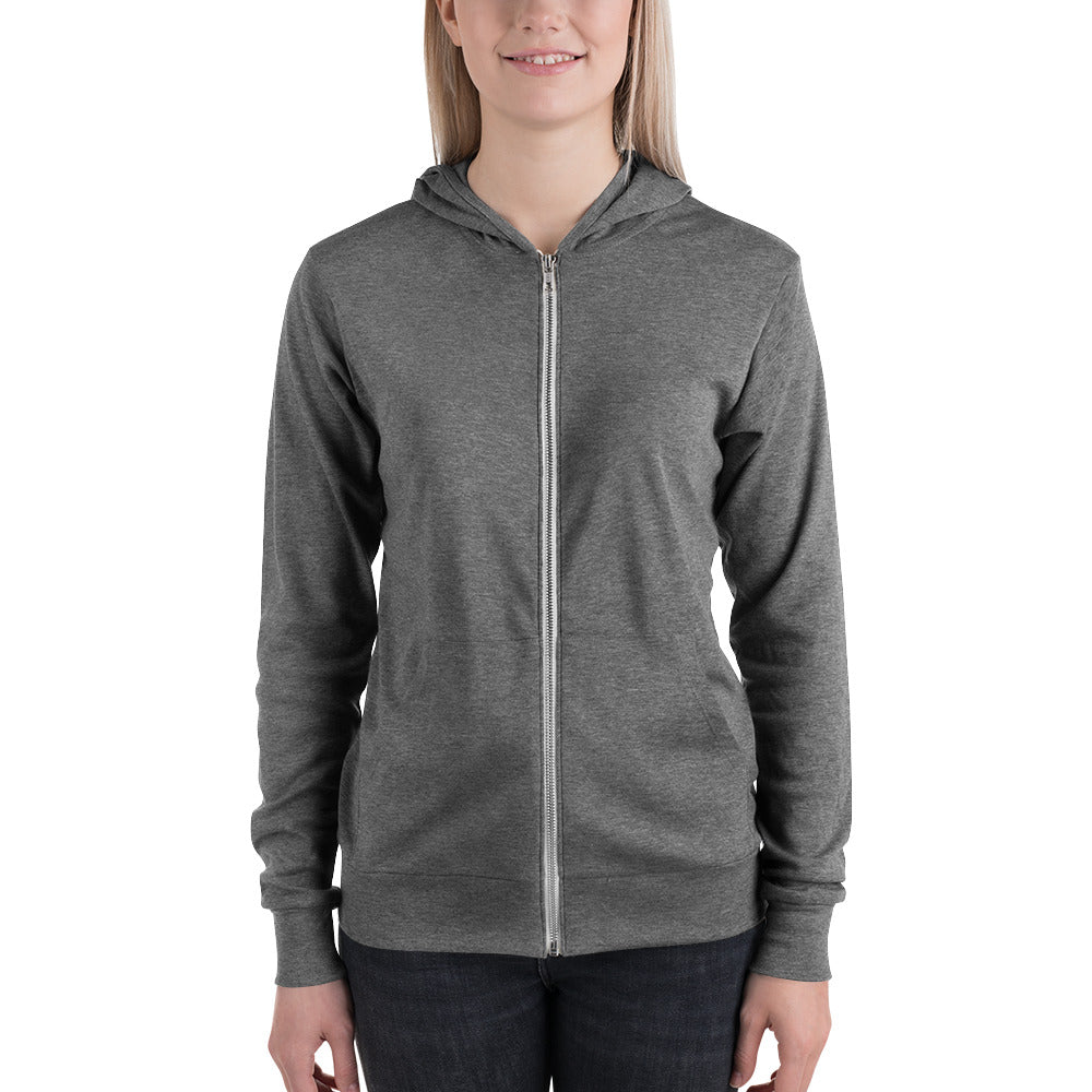 Harmony in the Hills - Printed Unisex Bella + Canvas zip hoodie