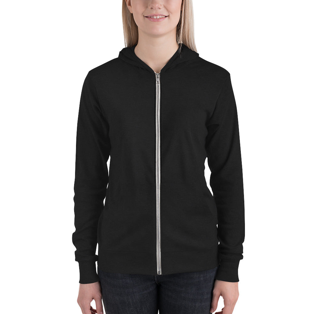 Harmony in the Hills - Printed Unisex Bella + Canvas zip hoodie