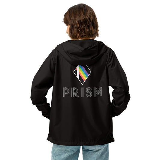 Prism - Printed Unisex lightweight zip up windbreaker