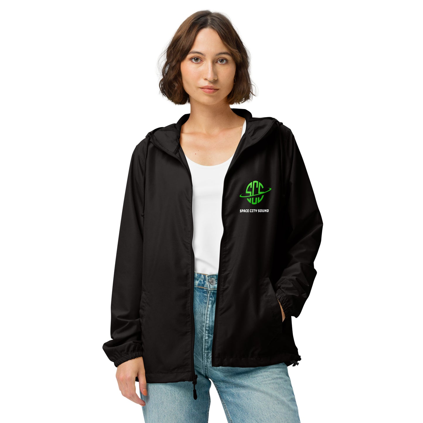 SCS - Unisex lightweight zip up windbreaker