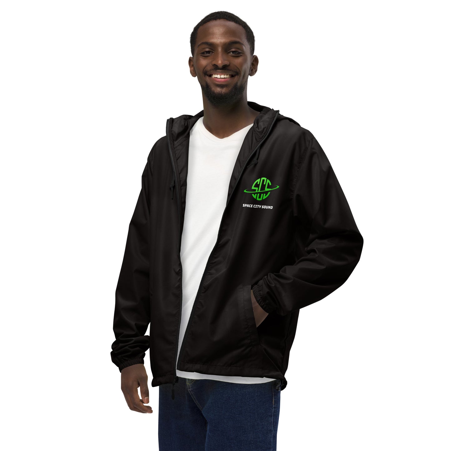 SCS - Unisex lightweight zip up windbreaker