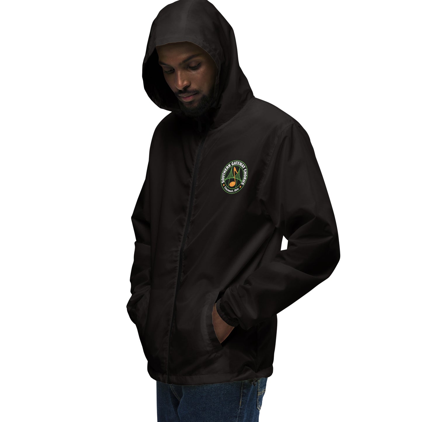 Southern Gateway Chorus -  Printed lightweight zip up windbreaker