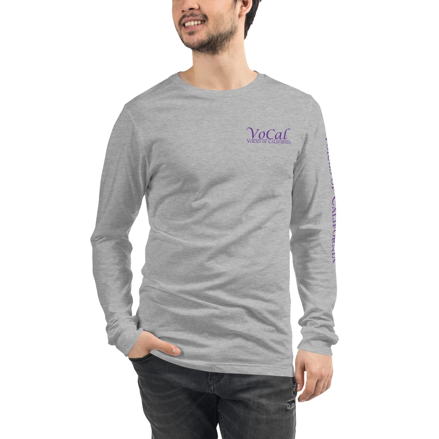 VoCal - Printed Unisex Long Sleeve Tee