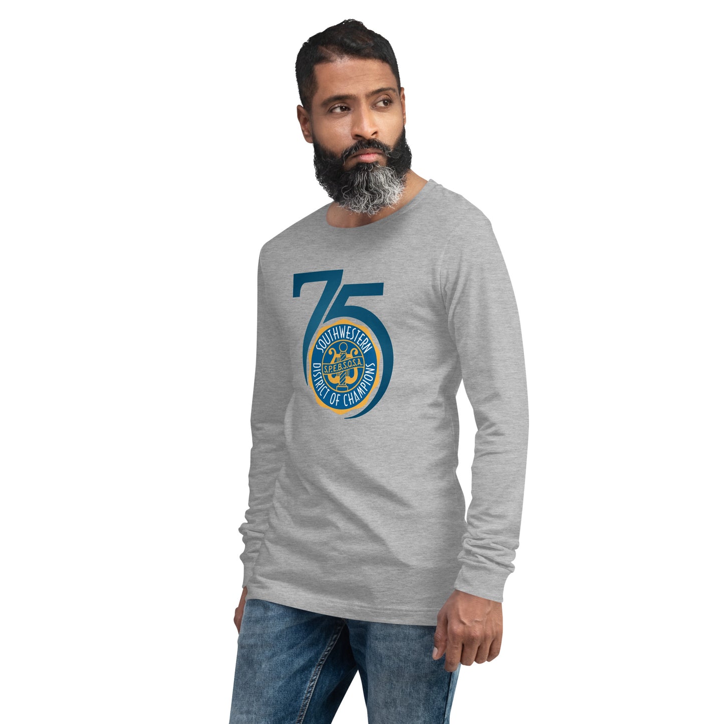 SWD - 75th Anniversary Printed Unisex Long Sleeve Tee