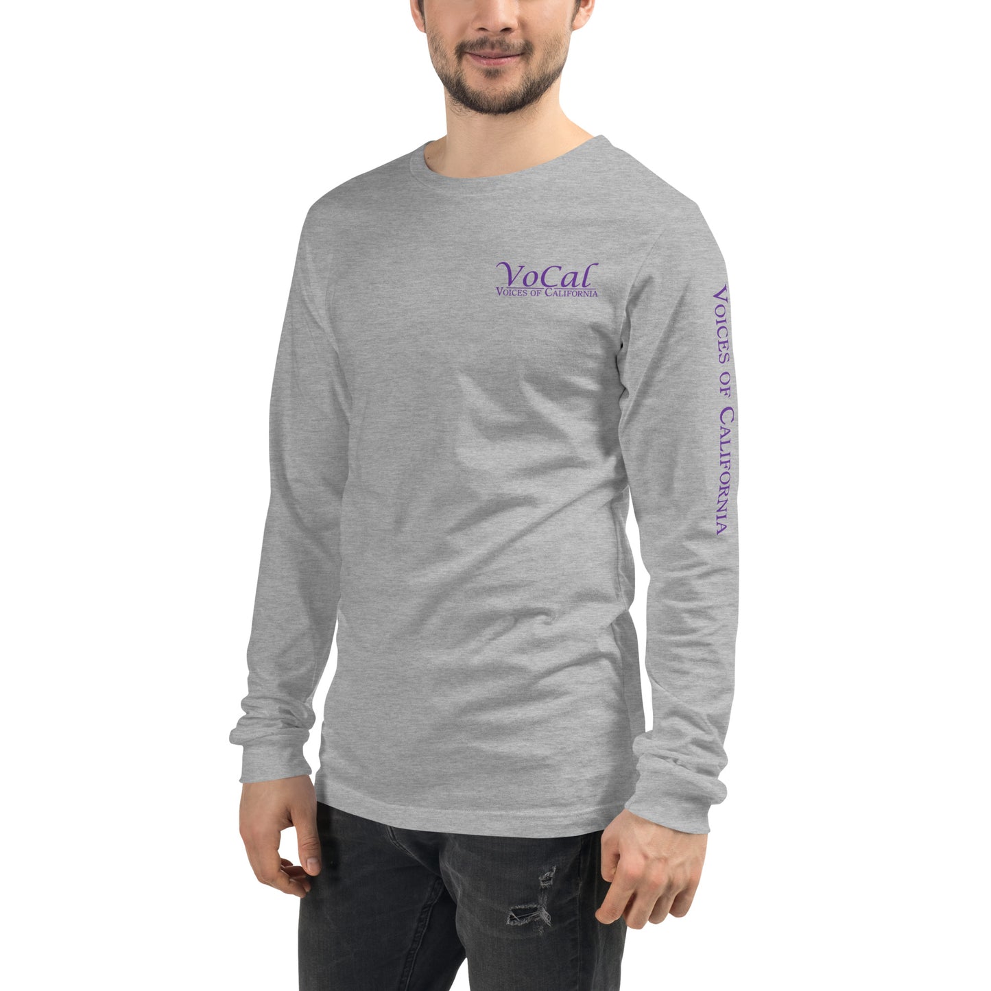 VoCal - Printed Unisex Long Sleeve Tee