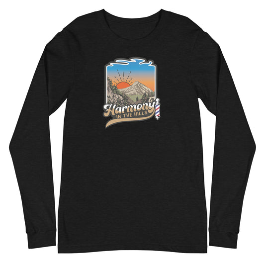 Harmony in the Hills - Printed Unisex Long Sleeve Tee